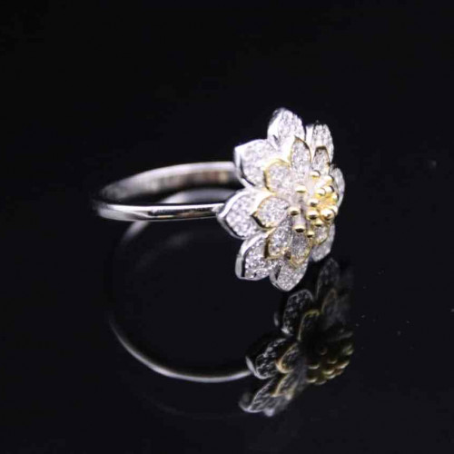 خاتم فضة عيار925كود(0040800)