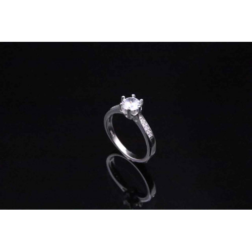 خاتم فضة عيار 925كود (0020200)