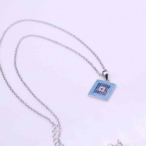 عقد ناعم فضة عيار 925 كود (0040200)