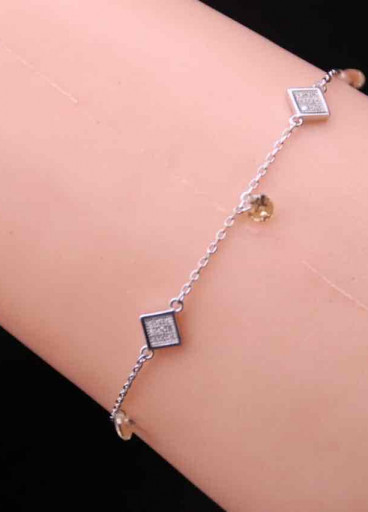 اسوارة فضة عيار 925كود(٠٠٢٠١٠٠)