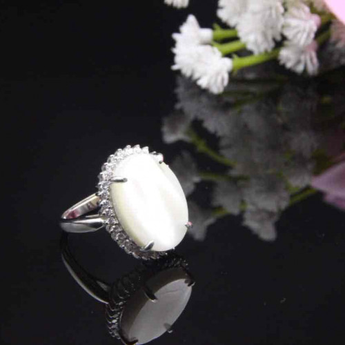 خاتم من الفضة الأصلية عيار 925  كود (٠٠٥٠٩٠)