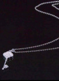 عقد فضة عيار 925كود(٠٠٤٠٨٠٠)