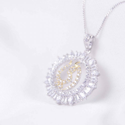 عقد فضة عيار925كود(٠٠٣٠٨٠٠)