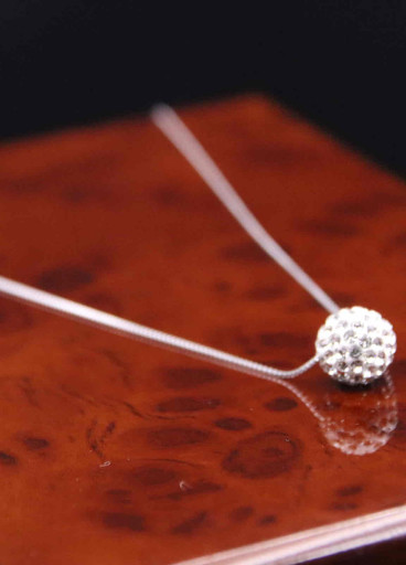 عقد فضة عيار 925 كود (00302)