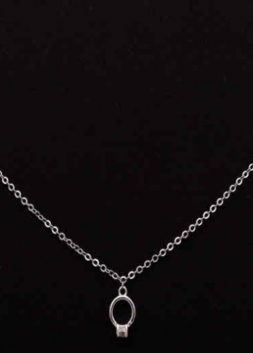 عقد ناعم فضة عيار 925 كود (00506)