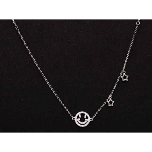 عقد ناعم فضة عيار 925 كود (00400)