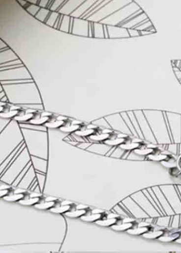 سلسال فضة عيار 925 كود (0014060)