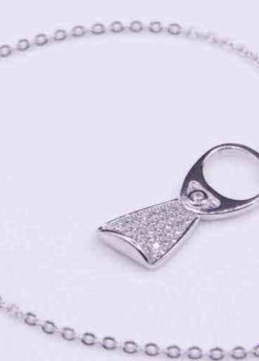 عقد فضة عيار 925كود(٠٠٣٠١٠٠)