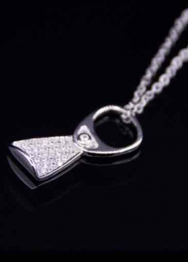 عقد فضة عيار 925كود(٠٠٣٠١٠٠)