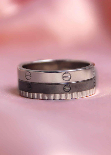 خاتم فضة عيار925كود(٠٠٧٠٠٠)