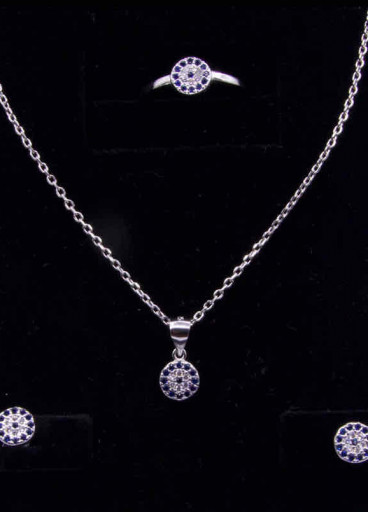 طقم فضة عيار 925كود(٠٠٦٠٥٠٠)