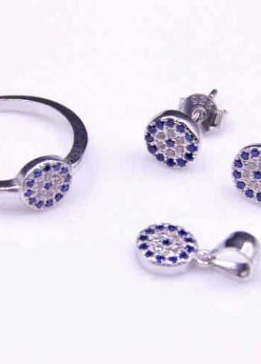 طقم فضة عيار 925كود(٠٠٦٠٥٠٠)