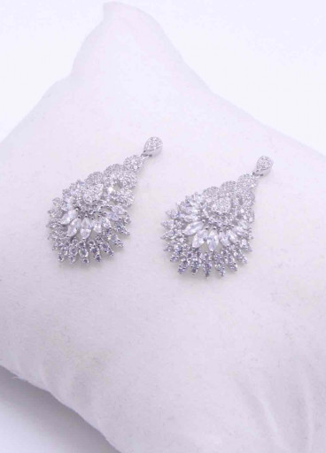 حلق فضة عيار925كود(٠٠٦٠١٠٠)