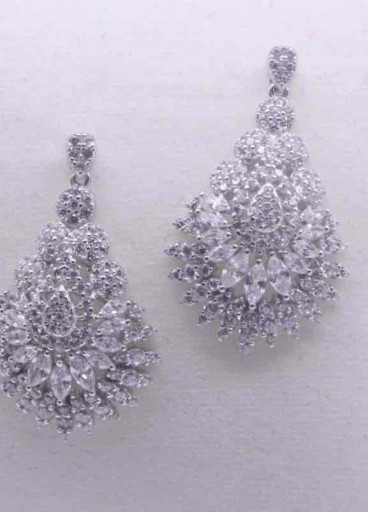 حلق فضة عيار925كود(٠٠٦٠١٠٠)