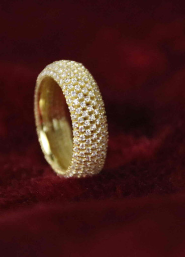 خاتم فضة عيار925كود(٠٠٤٠٨٠٠)