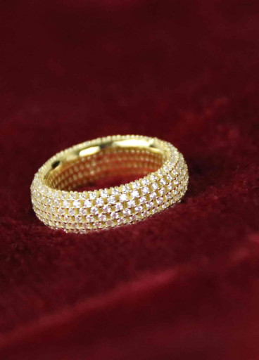 خاتم فضة عيار925كود(٠٠٤٠٨٠٠)