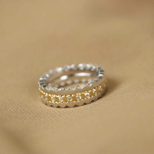 خاتم فضة عيار925كود(٠٠٥٠٢٠٠)