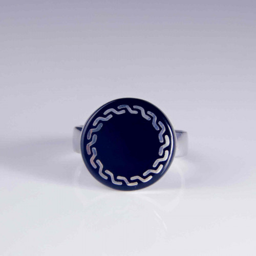 خاتم فضة عيار925كود(٠٠٥٠٤٠٠)