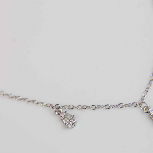 عقد تشوكر  فضة عيار925كود(٠٠٢٠١٠٠)