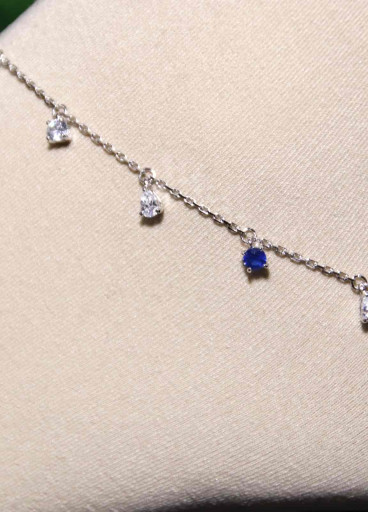 خلخال فضة عيار 925كود(٠٠٢٠١٠٠)