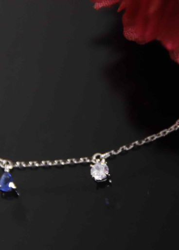 خلخال فضة عيار 925كود(٠٠٢٠١٠٠)