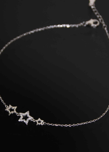 خلخال فضة عيار 925كود(٠٠١٠٦٠٠)