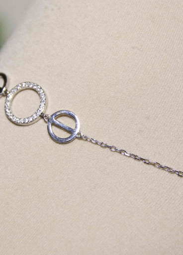 خلخال فضة عيار 925كود(٠٠٢٠١٠٠)