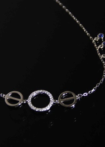 خلخال فضة عيار 925كود(٠٠٢٠١٠٠)