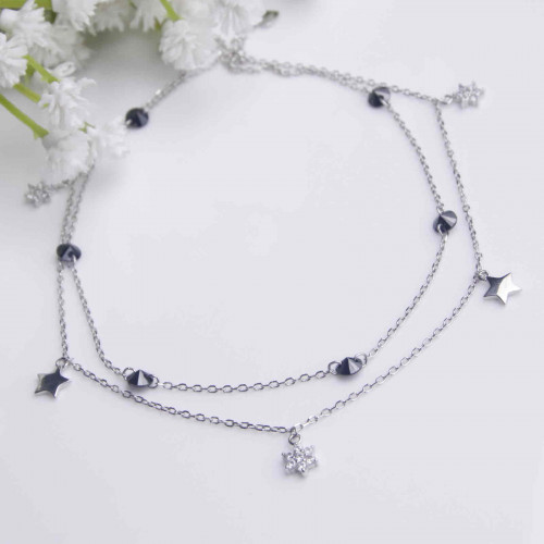 خلخال فضة عيار925كود (٠٠٣٠٢٠٠)