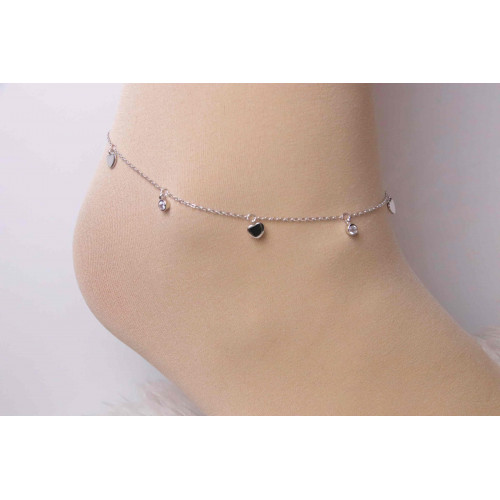 خلخال فضة عيار 925كود(٠٠٢٠٣٠٠)