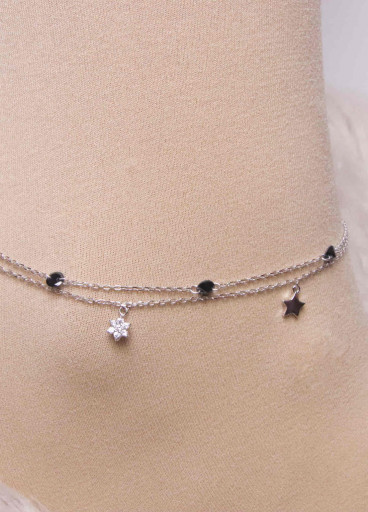 خلخال فضة عيار925كود (٠٠٣٠٢٠٠)