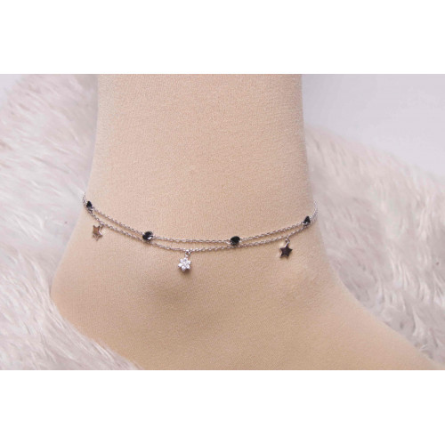 خلخال فضة عيار925كود (٠٠٣٠٢٠٠)