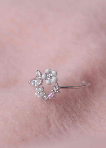 خاتم فضة عيار٩٢٥كود(٠٠١٠٢٠٠)