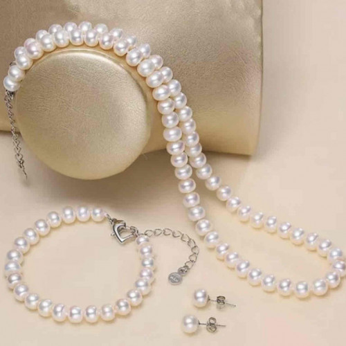 طقم لؤلؤ زراعي كود (302050)