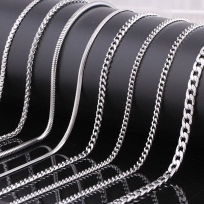 سلاسل وأساور رجالي فضة 