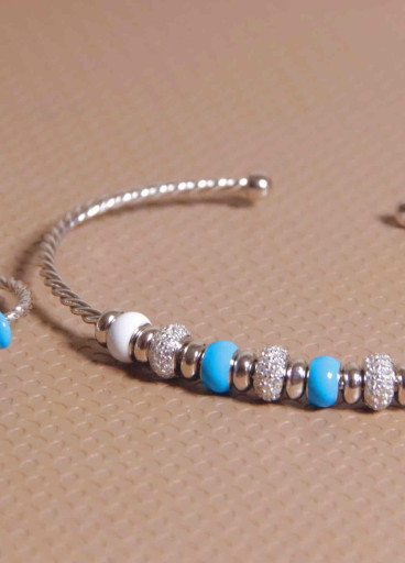 اسوارة فضة عيار925كود(٠٠١١٠٤٠٠)