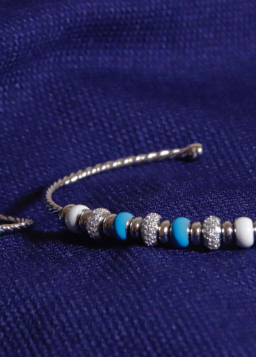 اسوارة فضة عيار925كود(٠٠١١٠٤٠٠)