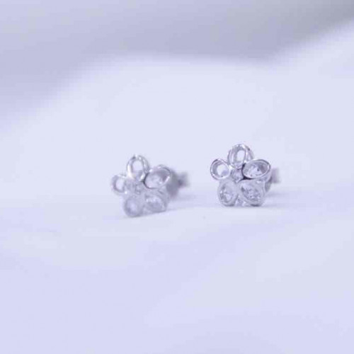 حلق فضة عيار 925 