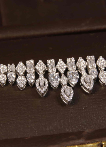 طقم كبير فضة عيار925 