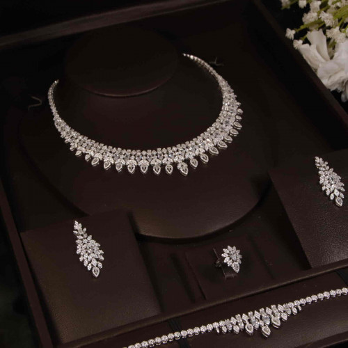 طقم كبير فضة عيار925 