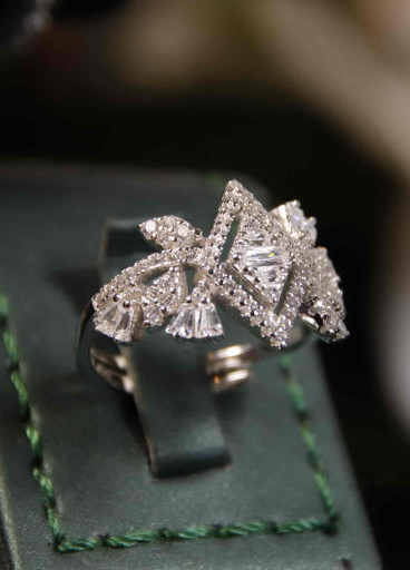 طقم سهرات فضة عيار925