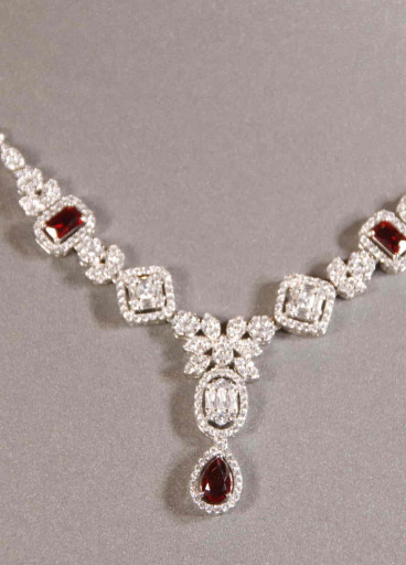 طقم انيق فضة عيار 925