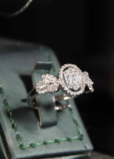 طقم انيق فضة عيار 925