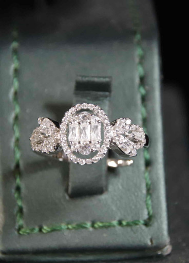 طقم انيق فضة عيار 925