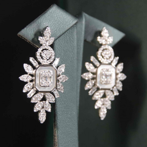 حلق فضة عيار 925