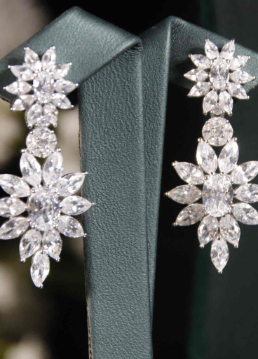 حلق فضة عيار925