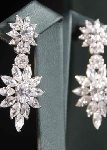 حلق فضة عيار925