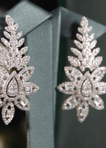 حلق فضة عيار925