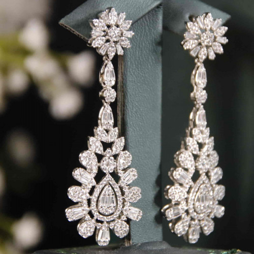 حلق فضة عيار٩٢٥