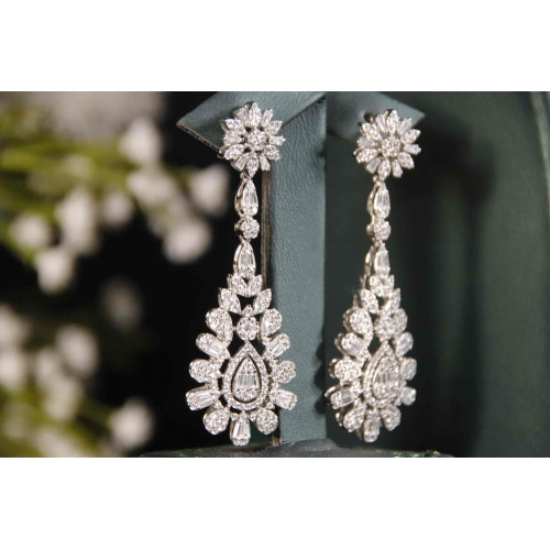 حلق فضة عيار٩٢٥